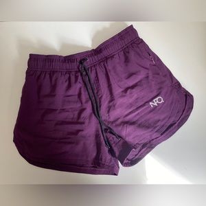 NFQ Women's Berry Laser Cut Training Shorts 3" + Standard Liner - Small